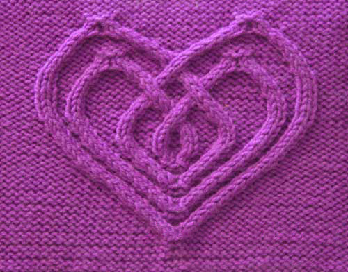 схема узора